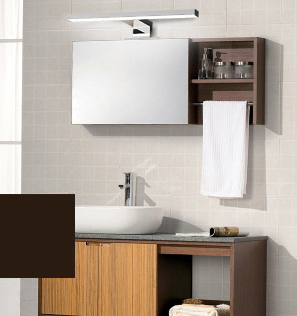 Lámparas de pared de tocador lineal de estilo minimalista moderno.