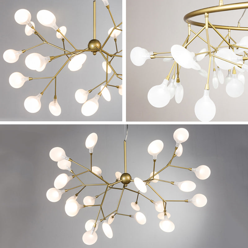 Lámparas de colgante de lámparas colgantes de estilo minimalista moderno para sala de estar para sala de estar