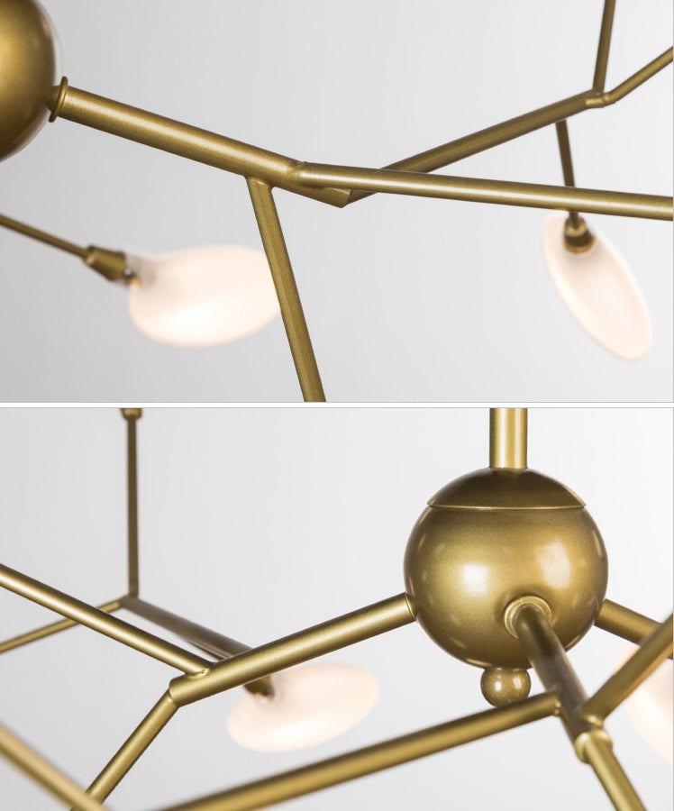 Lámparas de colgante de lámparas colgantes de estilo minimalista moderno para sala de estar para sala de estar