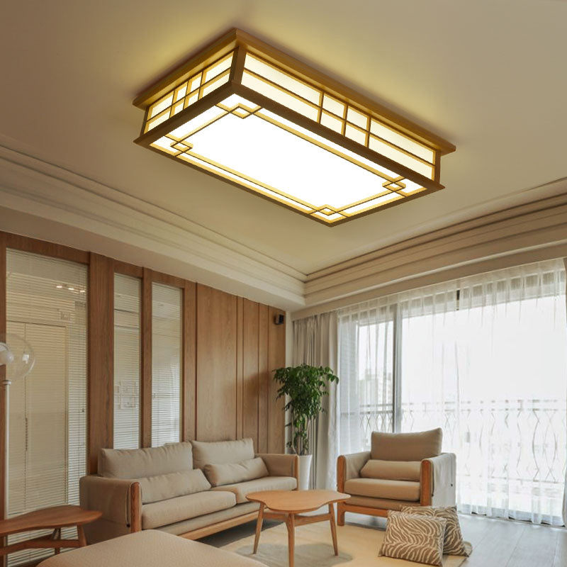 Moderna lámpara de techo incorporada cuadrada 1 Luz LED lámpara de techo incorporada