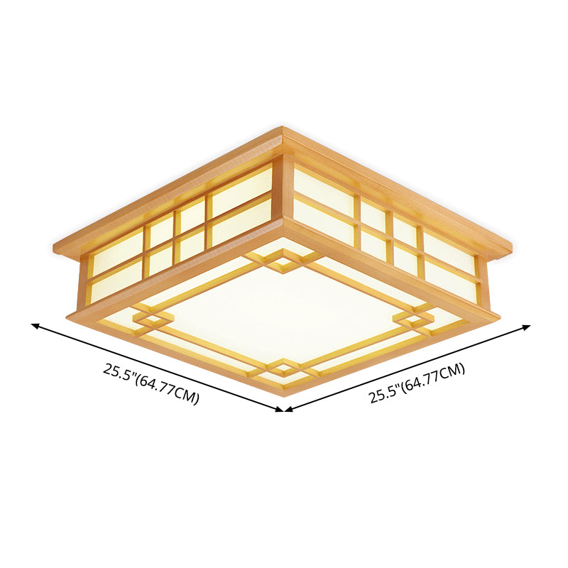 Moderna lámpara de techo incorporada cuadrada 1 Luz LED lámpara de techo incorporada