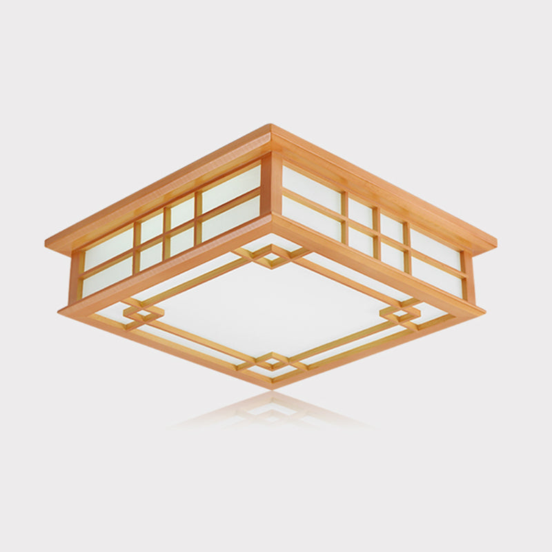 Moderna lámpara de techo incorporada cuadrada 1 Luz LED lámpara de techo incorporada