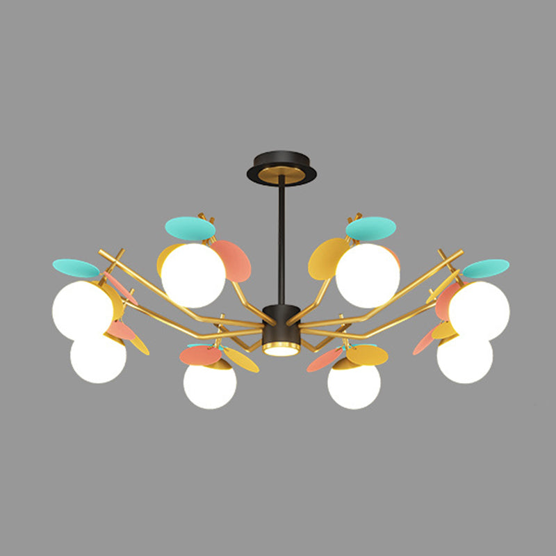 Accesorio de iluminación de lámpara de metal sombreado kit de luz colgante de estilo moderno para sala de estar