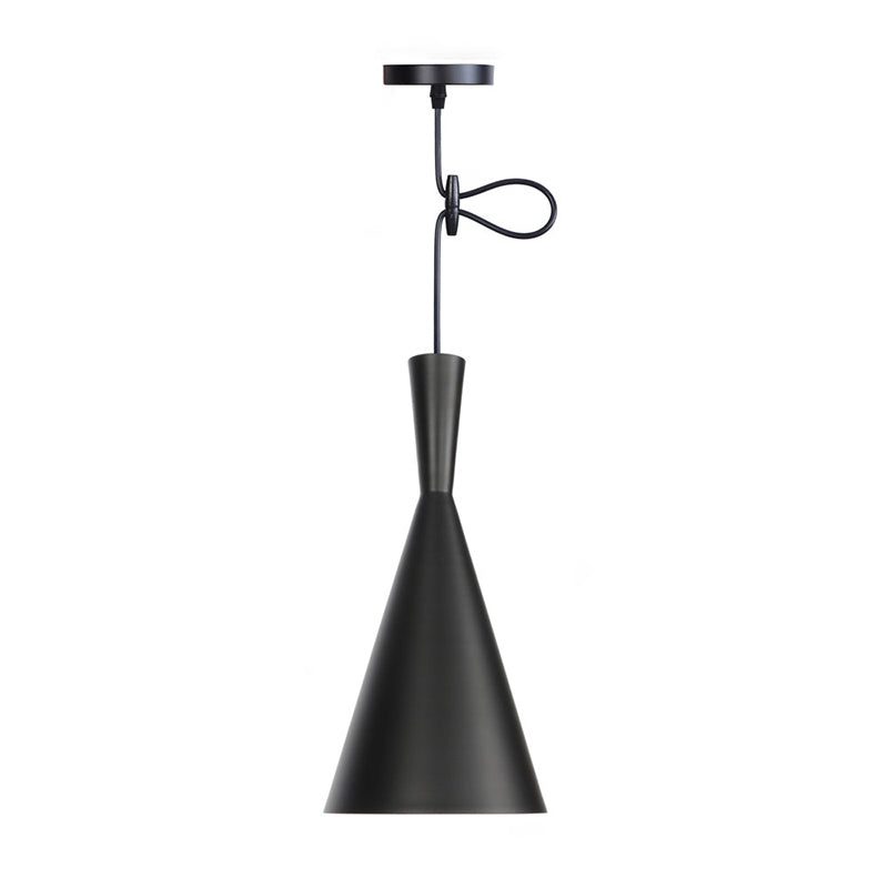 Créative en aluminium Café Shop Lighting Pendant Pendre de style post-moderne Lumière suspendue avec un fil de suspension de 39,3 "