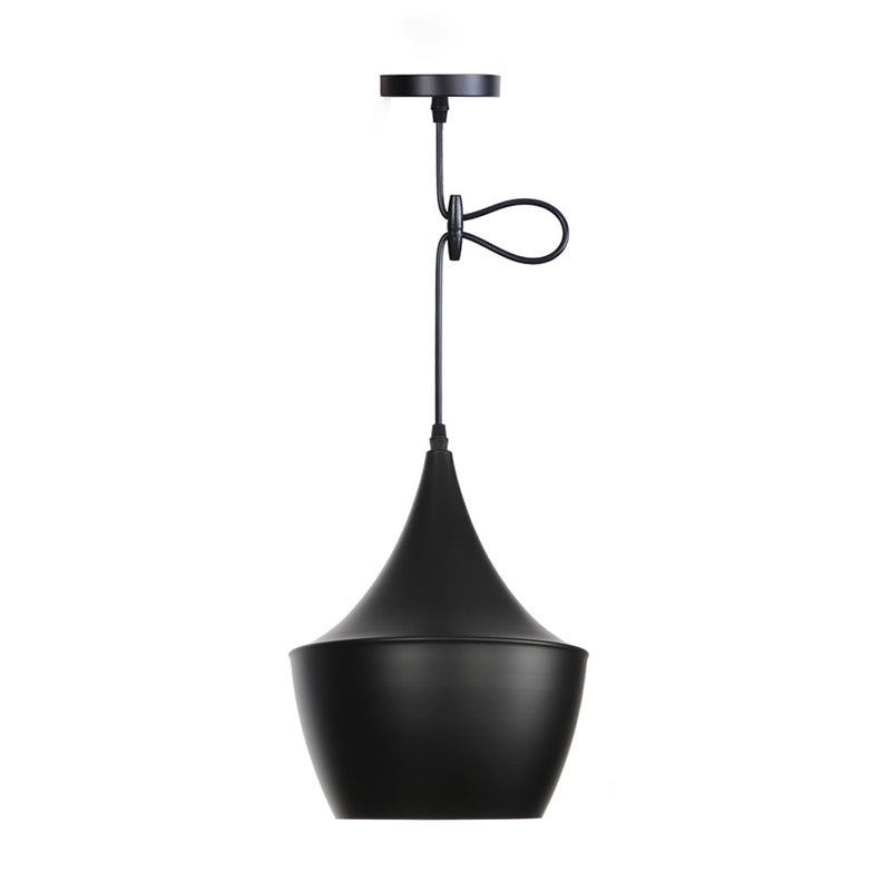 Créative en aluminium Café Shop Lighting Pendant Pendre de style post-moderne Lumière suspendue avec un fil de suspension de 39,3 "