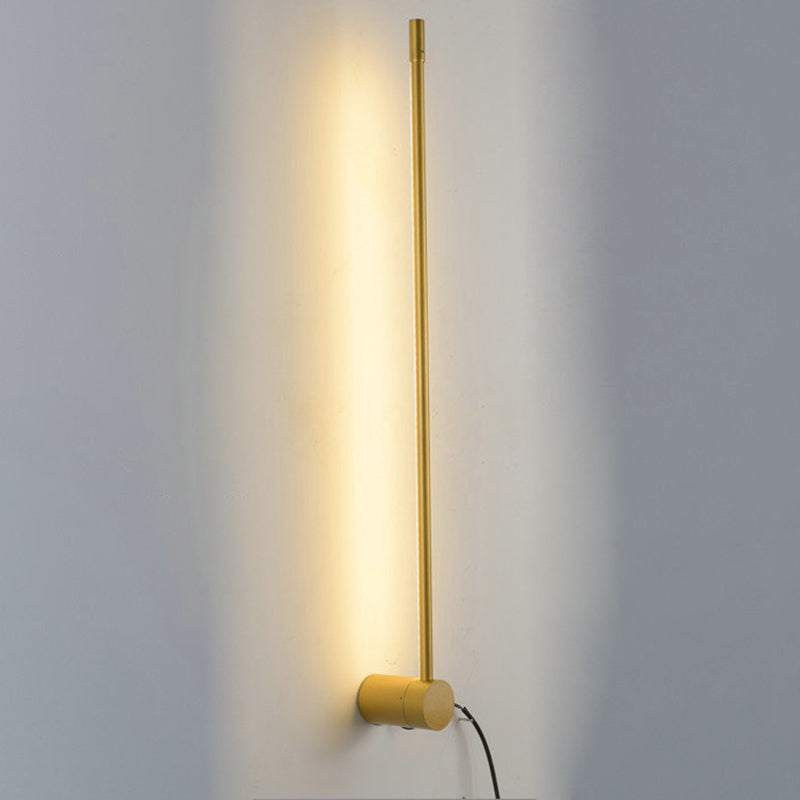 Moderner minimalistischer Stil linearer Wandleuchten Beleuchtung Metall Wandmontage Licht für Wohnzimmer