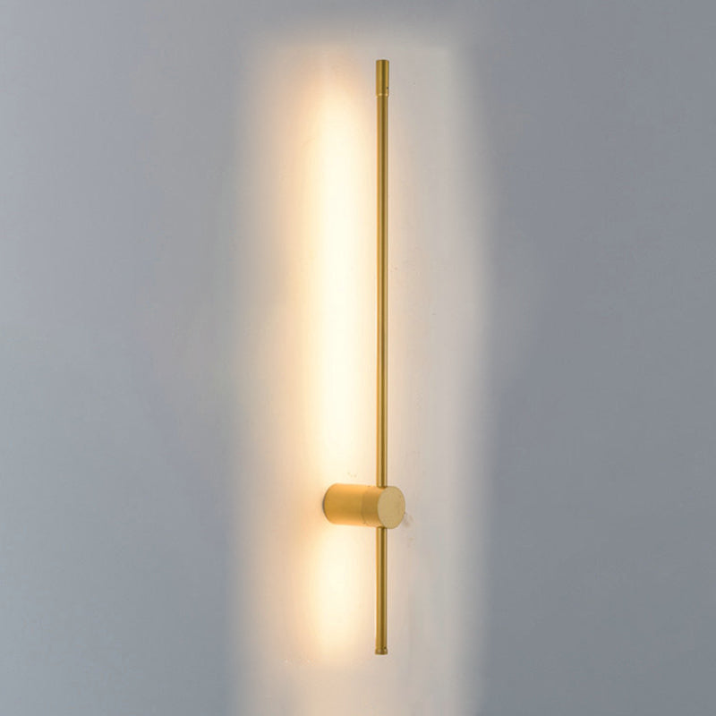 Modern Minimalist Style Linear Wall Sconce Lighting Metal Wall Mount Light for Living Room