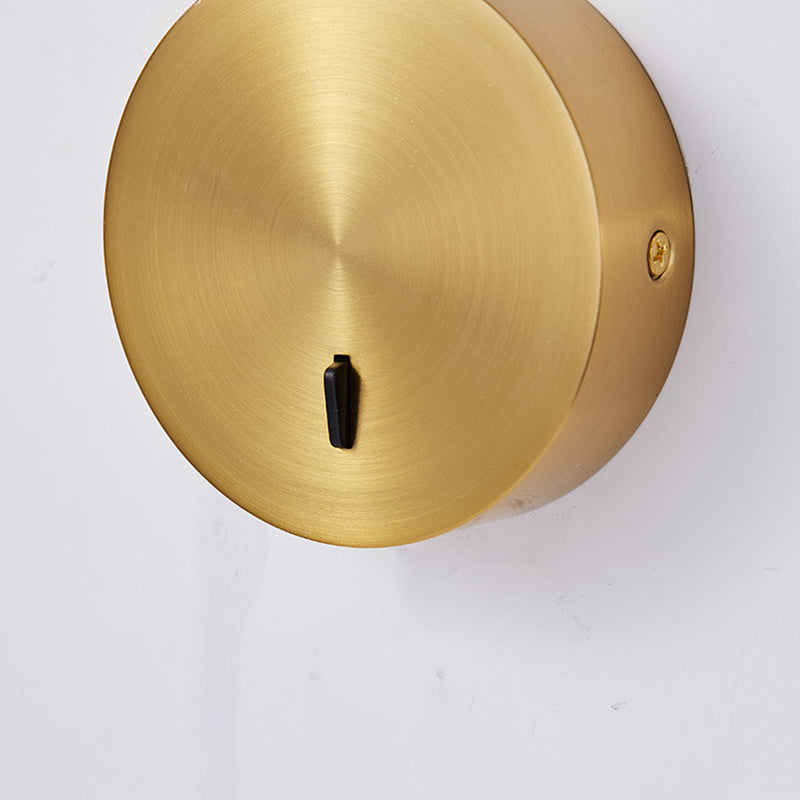 Modern Minimalist Style Reading Wall Light Metal 1 Light Reading Wall Lamp for Bedroom