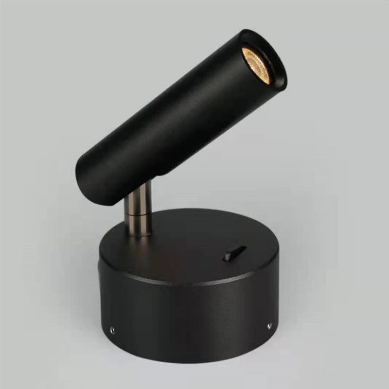 Modern Cylinder Wall Mounted Lighting Aluminum 1 Light Wall Lamp