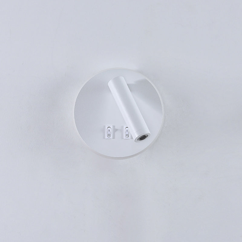 Modern Minimalist Style Cylinder Wall Mounted Lighting Metal Wall Lamp