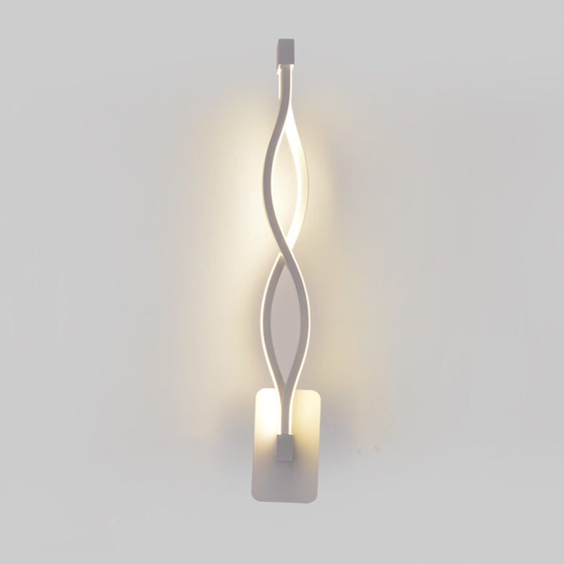Modern Minimalist Style Linear Wall Mounted Light Fixture Acrylic Wall Sconces for Living Room