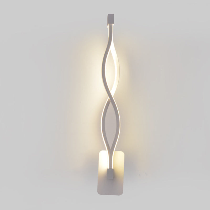 Modern Minimalist Style Linear Wall Mounted Light Fixture Acrylic Wall Sconces for Living Room