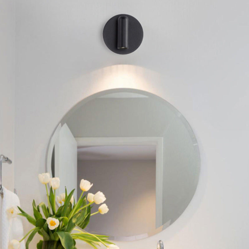 Modern Tubes Sconce Light Fixtures Metal 1 Light Wall Sconces