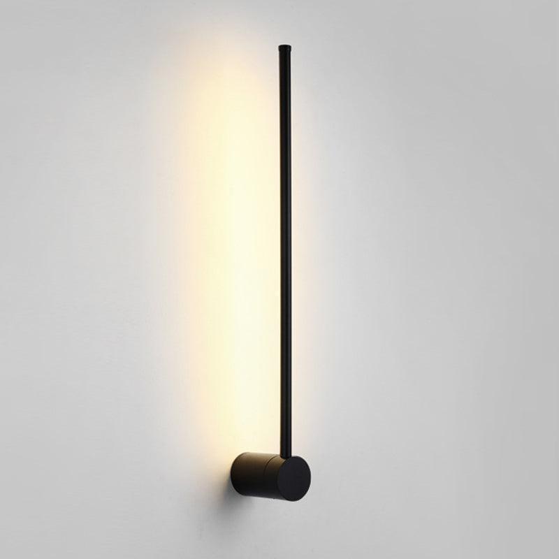 Modern Minimalist Style Linear Wall Mounted Light Fixture Metal Wall Sconces for Living Room