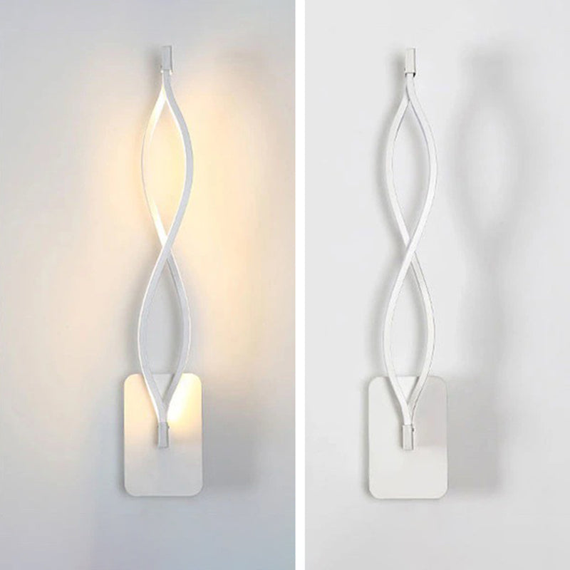 Modern Minimalist Style Linear Wall Mounted Light Fixture Acrylic Wall Sconces for Living Room