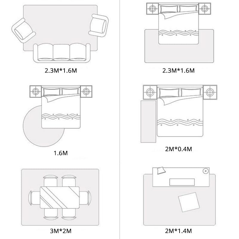 Wunderschöner klassischer Indoor-Teppich mehrfarbiger Blumen-Designbereich Teppich Polyester Nicht-Schlupf-Backing-Teppich für Wohnkultur