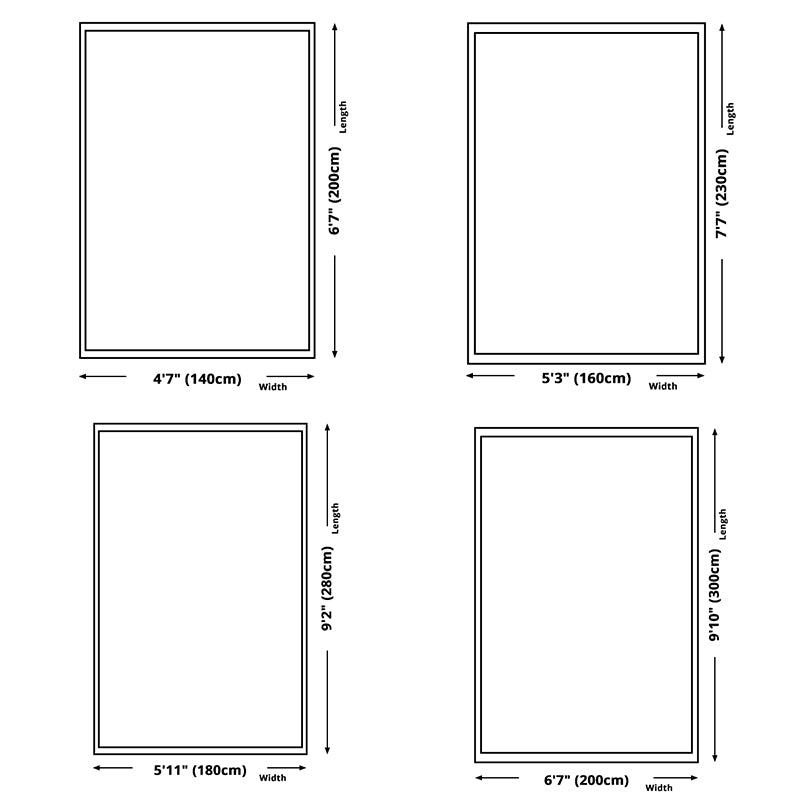 Grey Tone Home Decoration Carpet Bionic Plant Printed Area Rug Polyester with Non-Slip Backing Rug