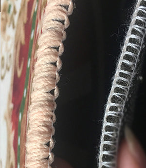 Wunderschöner Blumendruck Teppich aus der Mitte des Jahrhunderts Klassiker antiker Innenteppich Polyester Anti-Rutsch-Backing Teppich für Wohnkultur