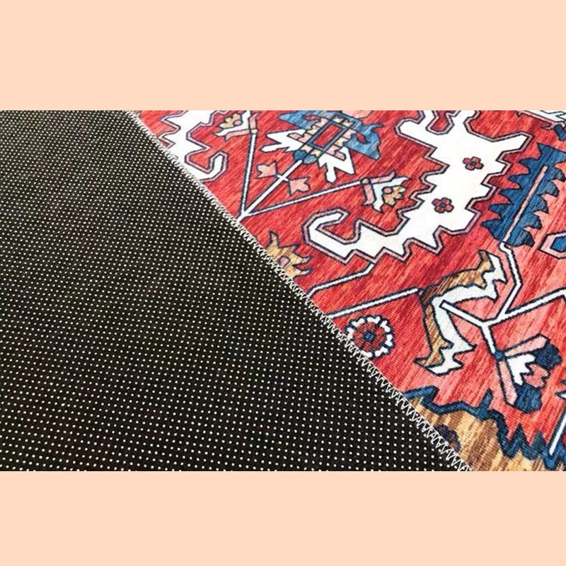 Eleganter mehrfarbiger moderner Teppich aus Polyester mit französischem Blumenmuster für den Innenbereich, schmutzabweisender Teppich für die Inneneinrichtung