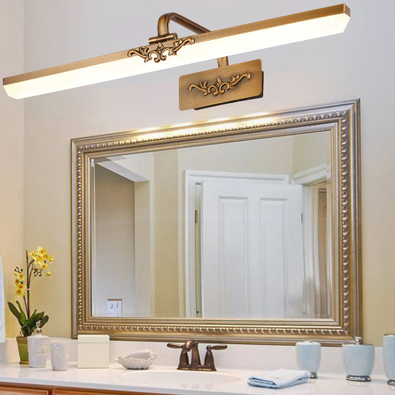 Modern Minimalist Minimalist Lampacefuli di vanità lineari Lampade per il bagno