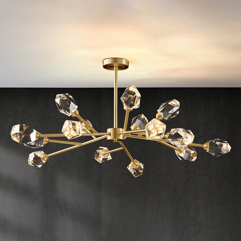 Lampada lampadina a diamante moderna Simplicity Crystal Crystal Crystal Lighting for Restaurant
