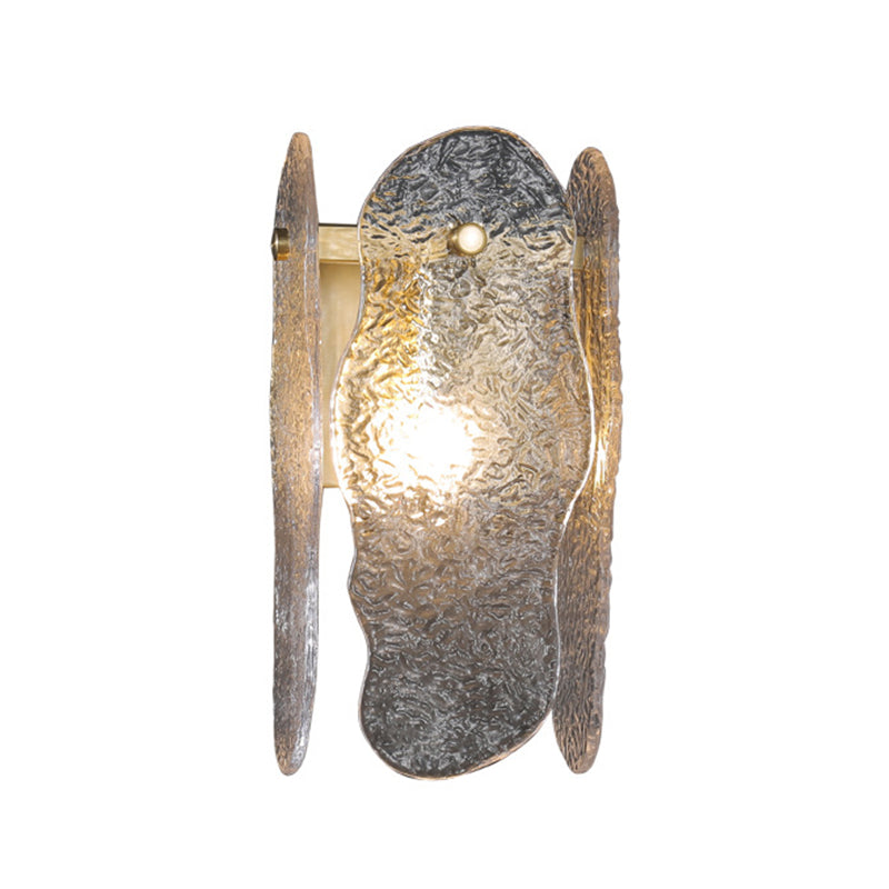 Modern Minimalist Style Sconce Light Fixtures Glass Wall Lighting for Living Room