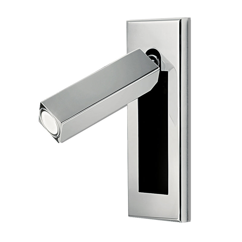 Schlafzimmer Flush-Mount LED Wandleuchter moderner Nachtleuchten mit rechteckig verstellbarem Scheinwerfer