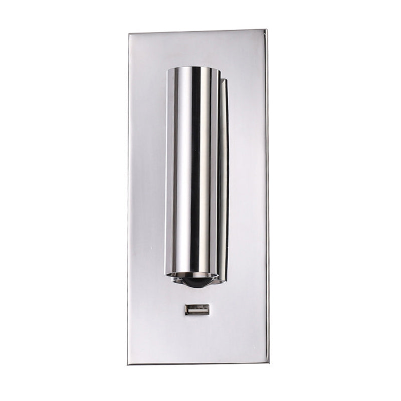 7 "H MODM MODERNO MONTAJE LED LED LIGHT USB CARGA DE CARGA DEL Puerto de diseño Lámpara de lectura