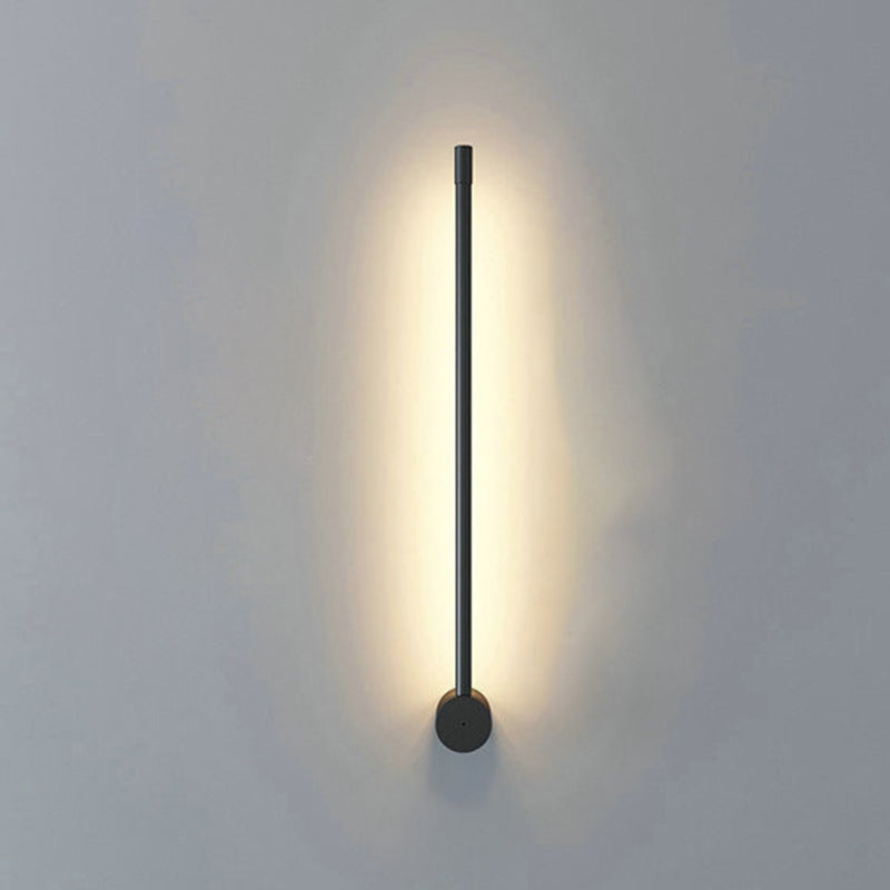 Lámpara de pared LED de tira larga de 360 ​​° de 360 ​​° Luz de línea de minimalismo de estilo nórdico para escaleras de pasillo