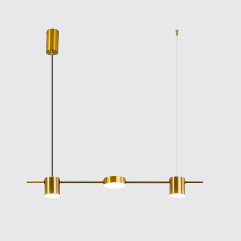 Cylinder Island Pendant Lights Ultra-Contemporary Acrylic Island Pendant Lights for Restaurant