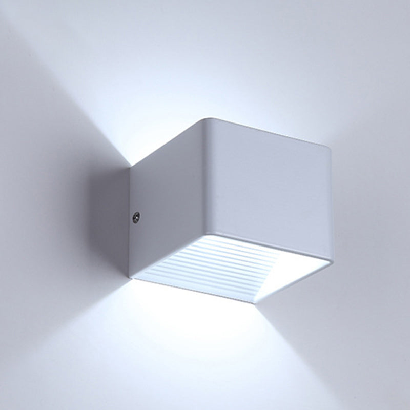 Modern Minimalist Style Geometric Wall Mounted Light Fixture Metal Wall Lamps