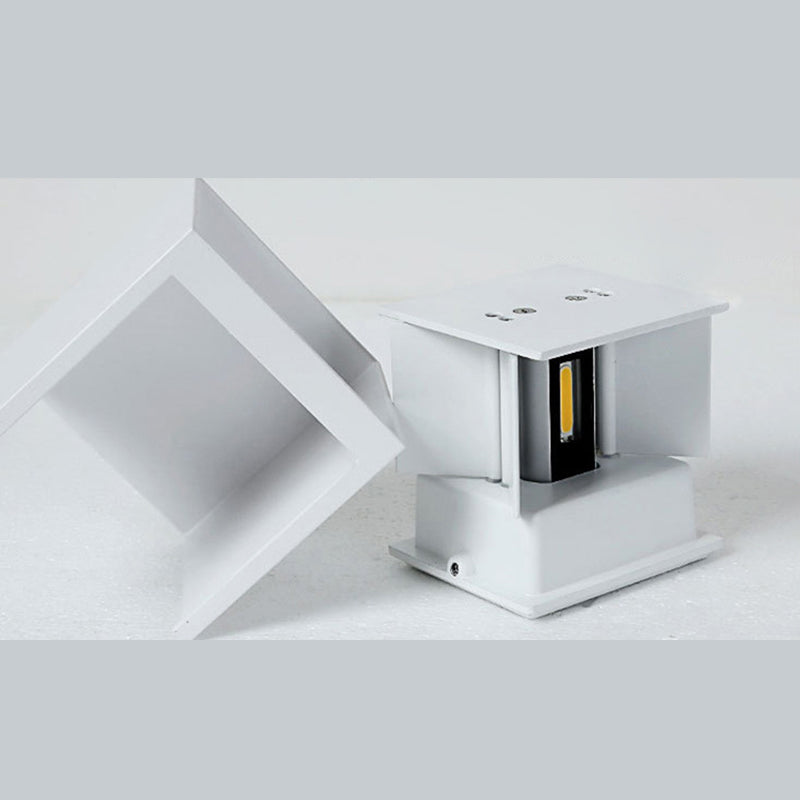 Modern Minimalist Style Geometric Wall Mounted Light Fixture Metal Wall Lamps