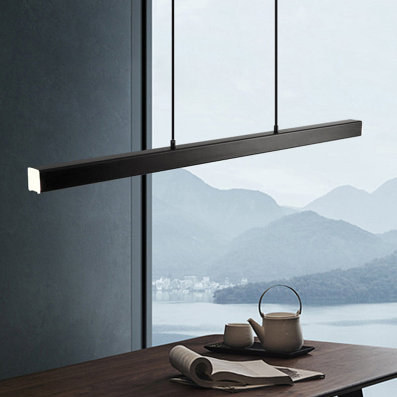 Linear Isola Lighting Acrilic Contemporary Simplicity Fishings a sospensione per il ristorante