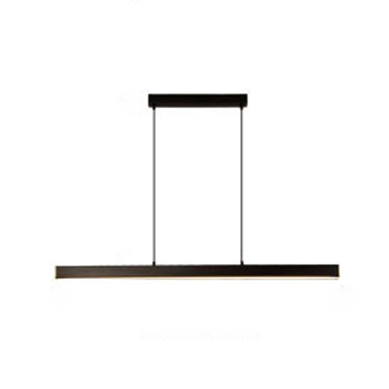 Linear Isola Lighting Acrilic Contemporary Simplicity Fishings a sospensione per il ristorante