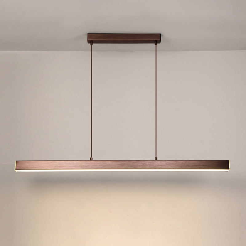 Linear Isola Lighting Acrilic Contemporary Simplicity Fishings a sospensione per il ristorante