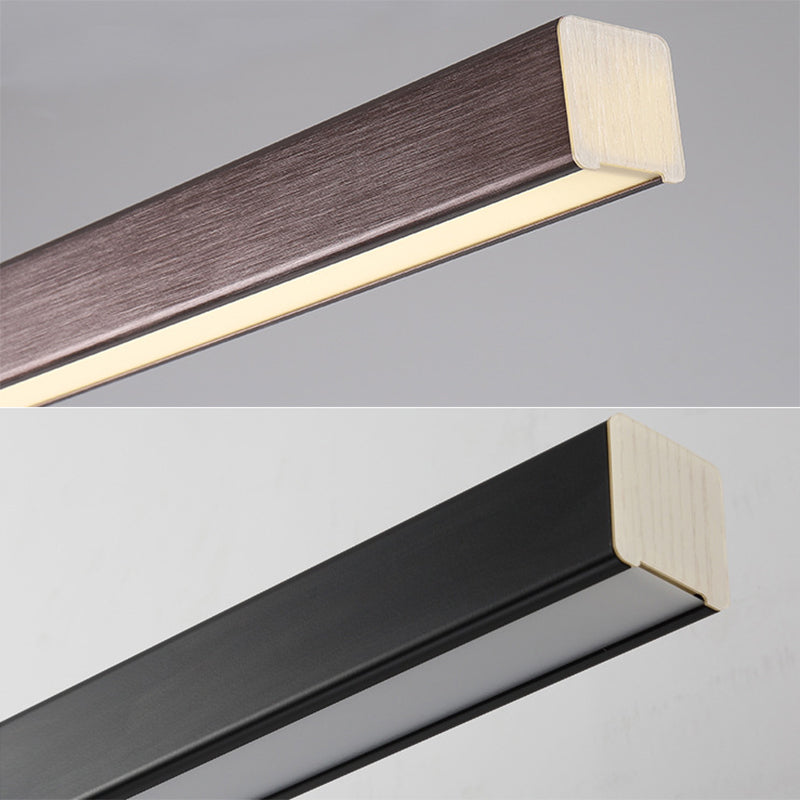 Linear Isola Lighting Acrilic Contemporary Simplicity Fishings a sospensione per il ristorante