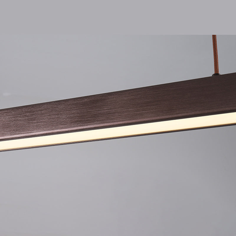 Linear Isola Lighting Acrilic Contemporary Simplicity Fishings a sospensione per il ristorante