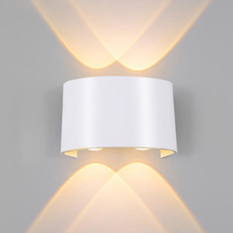 Modern Minimalist Minimalist Wall Monted Aiblowture Metal Wall Lights per soggiorno