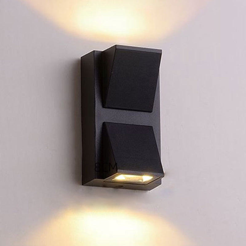 Moderne minimalistische stijl geometrische sconce verlichtingsarmaturen metalen sconce lichten