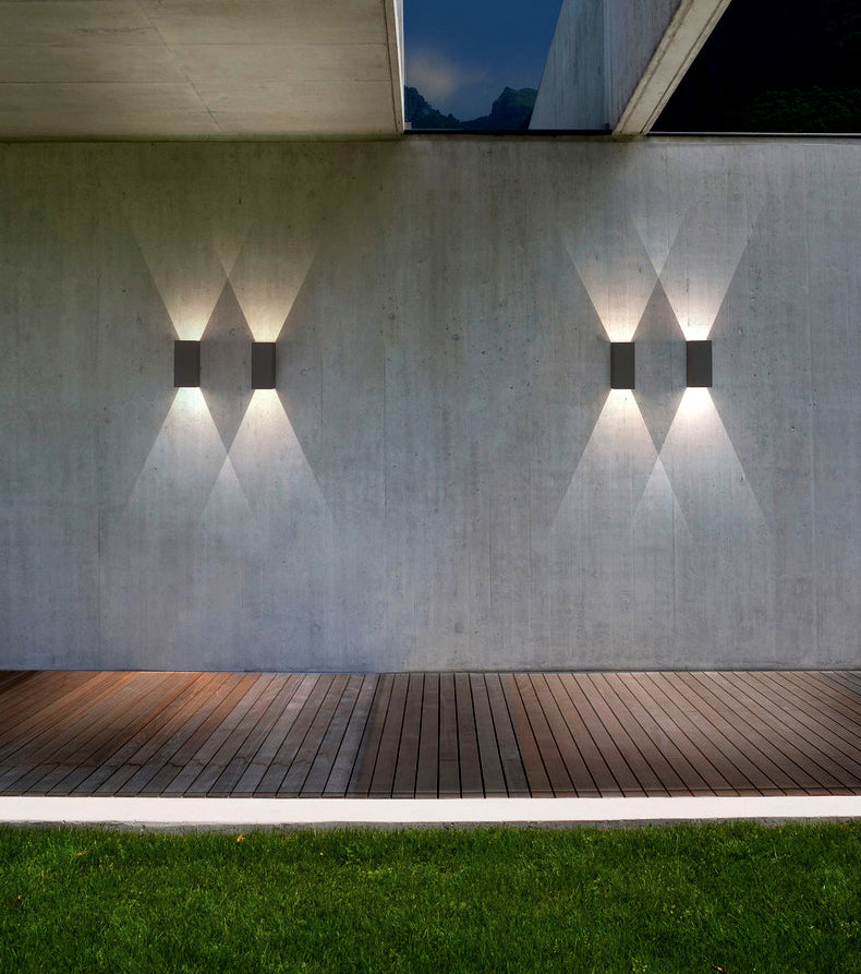 Moderne minimalistische stijl geometrische sconce verlichtingsarmaturen metalen sconce lichten