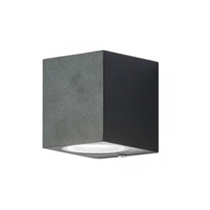 Luz de pared de estilo minimalista moderno de lámpara montada en la pared 2 luces de pared para pared para la pared exterior