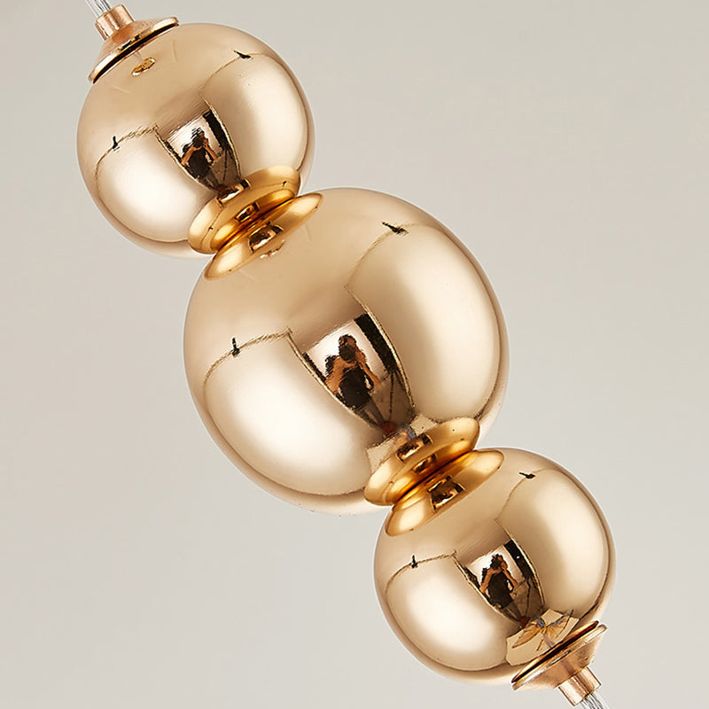 Butterfly Acrylic LED Pendant Lamp Artistic Gold Finish Hanging Lamp for Dining Room