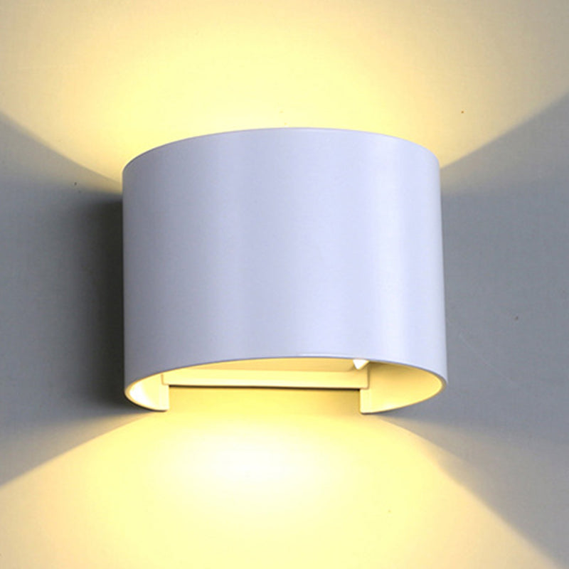 Modern Minimalist Style Geometrical Wall Mounted Light Fixture Metal 2 Lights Wall Lights