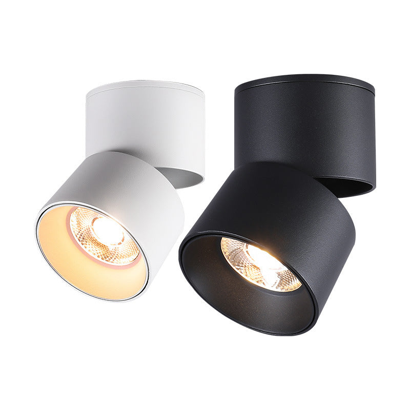 Foldable Metal Ceiling Downlight Simplicity LED Flush Mount Spotlight for Hallway
