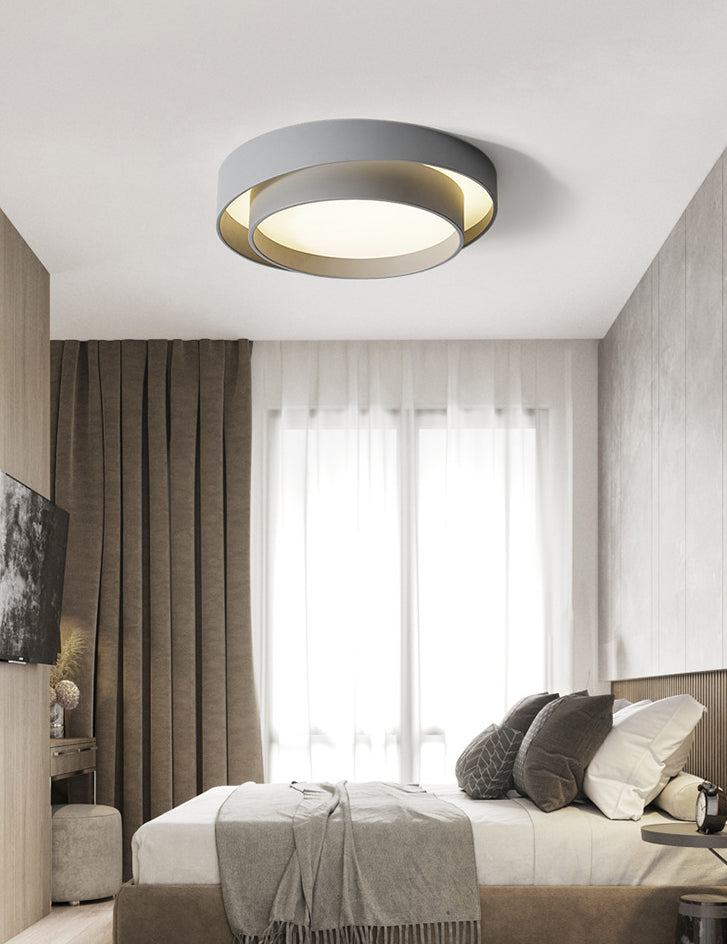 Ronde inbouwlamp van acryl, moderne eenvoud, inbouwspot voor slaapkamer