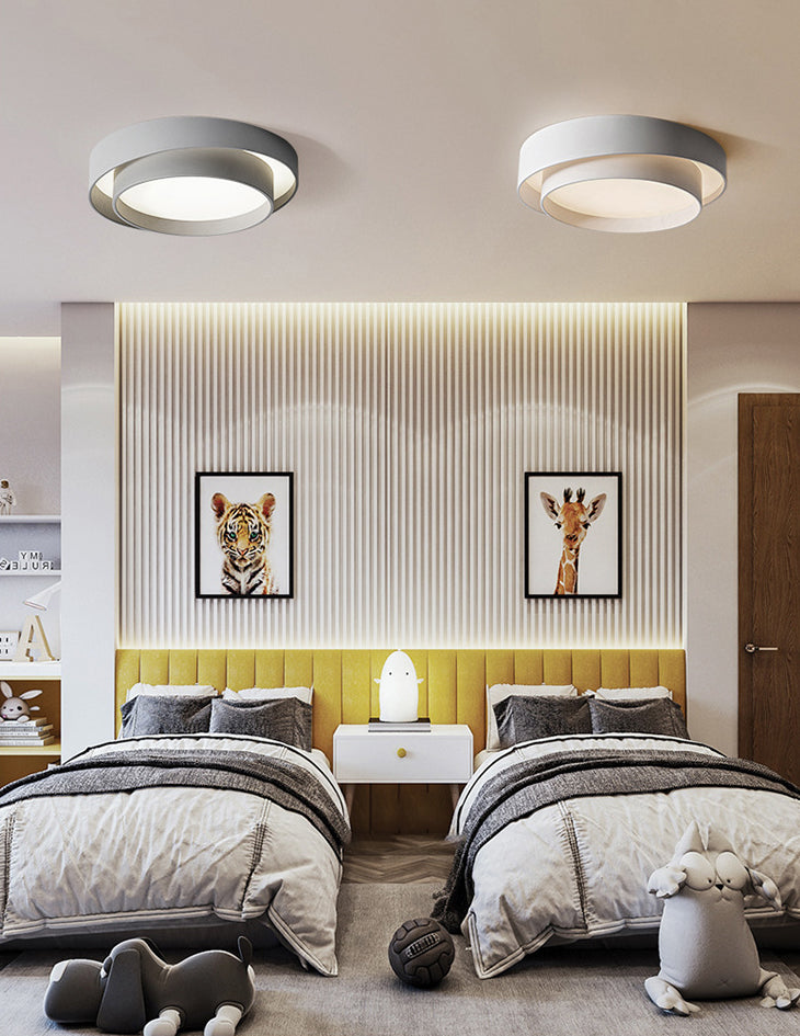 Ronde inbouwlamp van acryl, moderne eenvoud, inbouwspot voor slaapkamer