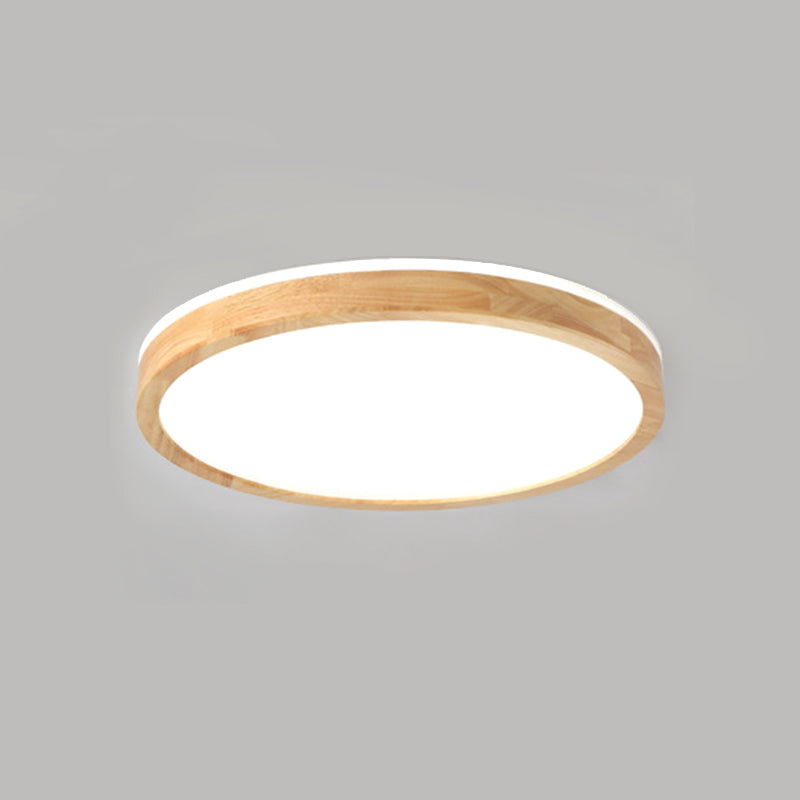 1 Light Wood Flush Massimale Light Fixtures Modern Bedroom Flush Mount Massimale Light Fixtures