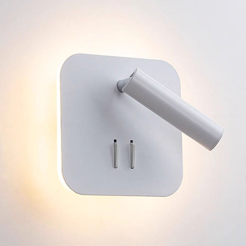 Moderner minimalistischer Stil Lesen Wandleuchte 2 Lichter Lesen Wandlampe für Schlafzimmer
