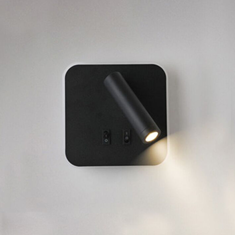 Moderner minimalistischer Stil Lesen Wandleuchte 2 Lichter Lesen Wandlampe für Schlafzimmer