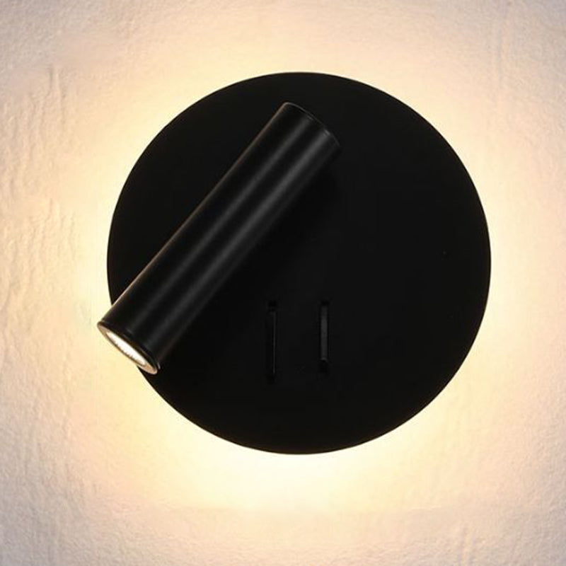 Moderner minimalistischer Stil Lesen Wandleuchte 2 Lichter Lesen Wandlampe für Schlafzimmer